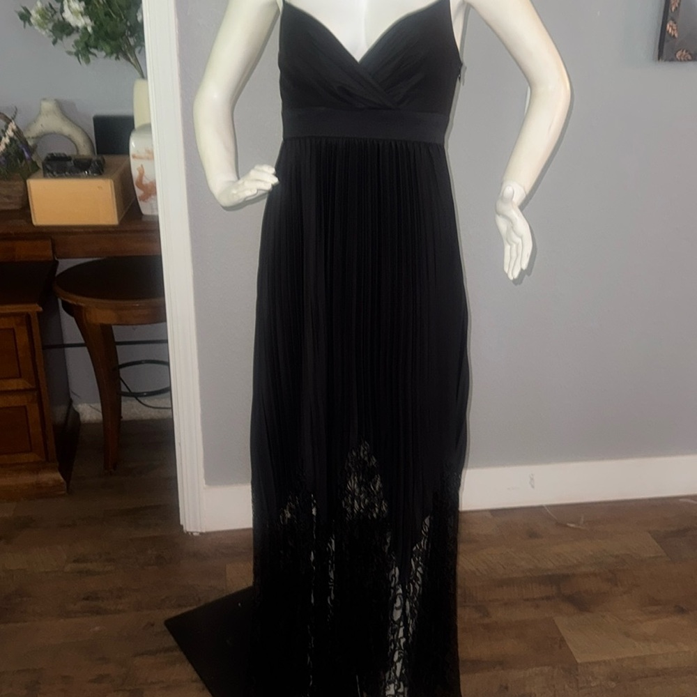 Long Lace Gown